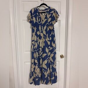 Anthropologie Maeve The Cassandra Maxi Dress - Size M